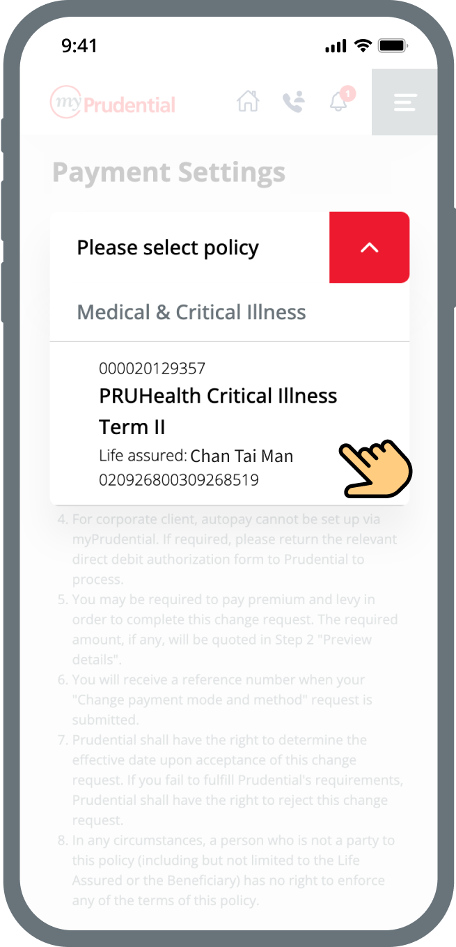 how-to-change-the-payment-mode-of-life-policy-step2-mypru